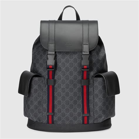 gucci and supreme backpack|gucci supreme canvas backpack.